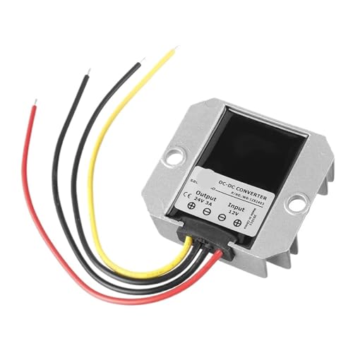 JAVJIYAI DC 12V to DC 24V 1A Step-up Boost Power Converter Regulator Voltage Transformer Module for Car(10A) von JAVJIYAI