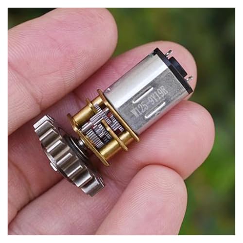 JAVJIYAI DC 3-6V N20 Metal Gear Electronic Starter with Gearwheel DC Electronic Starter Reduction Ratio 1:212 48RPM-96RPM Slow Speed Large Torque JAVJIYAI DC 3-6V N20 Metal Gear Electronic Starter with Gearwheel DC Electronic Starter Reduction Ratio 1:212 48RPM-96RPM Slow Speed Large Torque von JAVJIYAI