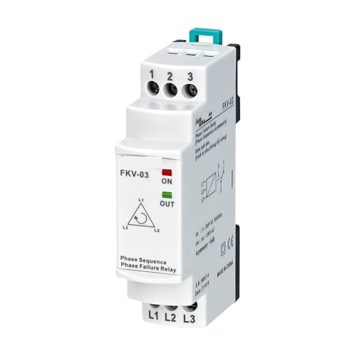 JAVJIYAI FKV-03 3 * 380VAC Non-Neutual Three-Phase Phase Failure, Phase Asymmetry (Fixed. 40%), Phase Sequence Relay von JAVJIYAI
