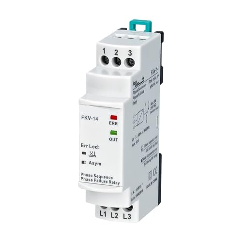 JAVJIYAI FKV-14 3 * 380VAC Non-Neutual Three-Phase Phase Failure, Phase Asymmetry (Fixed. 30%), Phase Sequence Relay von JAVJIYAI