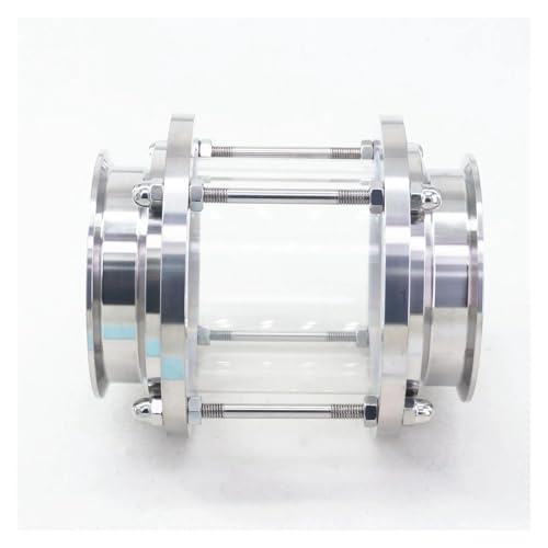 JAVJIYAI Fit 108mm Pipe OD 4" Tri Clamp SS304 Flow Sight Glass Dipoter Homebrew JAVJIYAI Fit 108mm Pipe OD 4" Tri Clamp SS304 Flow Sight Glass Dipoter Homebrew von JAVJIYAI