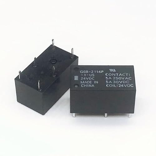 JAVJIYAI G6B-2214P-1-US-24VDC G6B-2214P-1-US-DC24V G6B-2214P-1-US 24VDC G6B-2214P 24VDC DC24V 24V Relay DIP6 JAVJIYAI G6B-2214P-1-US-24VDC G6B-2214P-1-US-DC24V G6B-2214P-1-US 24VDC G6B-2214P 24VDC DC24V 24V Relay DIP6 von JAVJIYAI