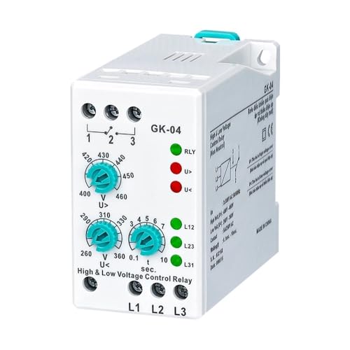 JAVJIYAI GK-04 Phase Failure Voltage Analogue Adjustable Protection Relay (3 * 380V Non-Neutral) von JAVJIYAI