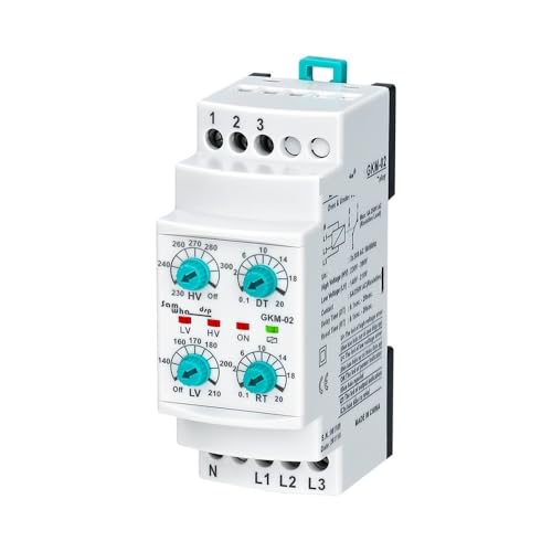 JAVJIYAI GKM-02 3 * 380VAC with-Neutual Three-Phase Under&Over Voltage Relay JAVJIYAI GKM-02 3 * 380VAC with-Neutual Three-Phase Under&Over Voltage Relay von JAVJIYAI