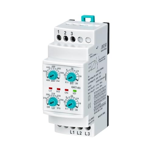 JAVJIYAI GKT-03 3 * 380VAC Non-Neutual Three-Phase Under&Over Voltage Relay JAVJIYAI GKT-03 3 * 380VAC Non-Neutual Three-Phase Under&Over Voltage Relay von JAVJIYAI