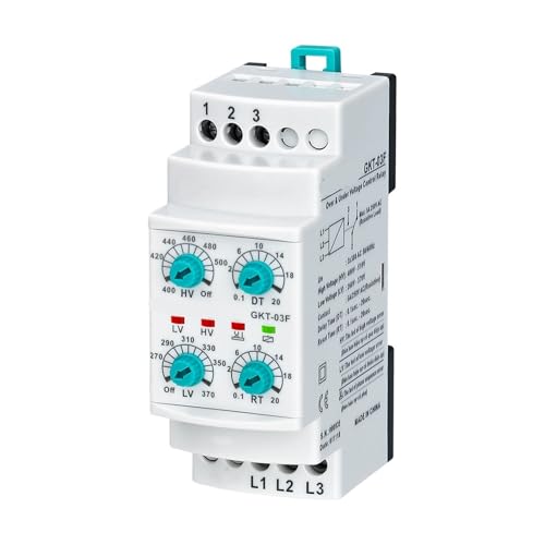 JAVJIYAI GKT-03F 3 * 380VAC Non-Neutual Three-Phase Phase Failure, Phase Sequence, Under&Over Voltage Relay JAVJIYAI GKT-03F 3 * 380VAC Non-Neutual Three-Phase Phase Failure, Phase Sequence, Under&Over Voltage Relay von JAVJIYAI