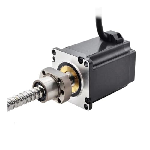 JAVJIYAI Nema 23 External Ball Screw Linear Stepper Electronic Starter 1.8Nm 4.0A 75mm Length 4-Lead 12mm Diameter Lead Length 200mm for 3D Printer JAVJIYAI Nema 23 External Ball Screw Linear Stepper Electronic Starter 1.8Nm 4.0A 75mm Length 4-Lead 12mm Diameter Lead Length 200mm for 3D Printer von JAVJIYAI