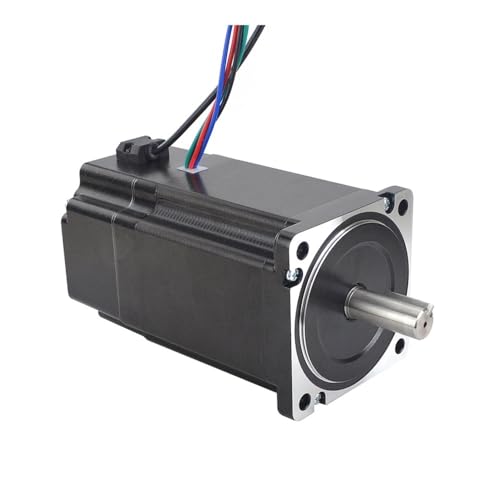 JAVJIYAI Nema 34 Stepper Electronic Starter 8.5Nm(1203.94oz.in) with Electromagnetic Brake 6.0A Keyway Shaft Nema 34 Stepper Electronic Starter von JAVJIYAI
