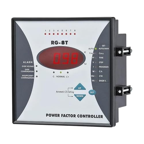 JAVJIYAI RG-8T Power Factor Controller, 8 Steps, 220VAC 50/60Hz JAVJIYAI RG-8T Power Factor Controller, 8 Steps, 220VAC 50/60Hz von JAVJIYAI