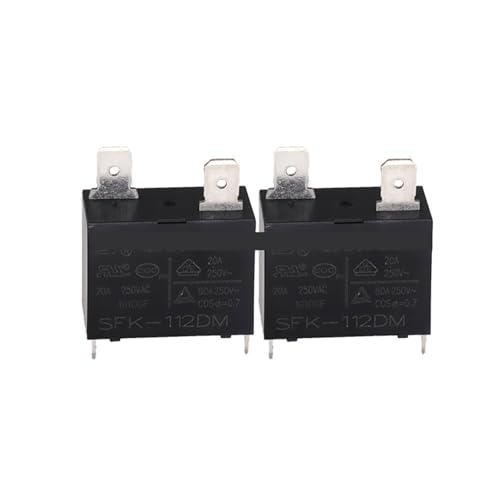 JAVJIYAI SFK-112DM 12VDC DIP-4 Air Condition Relay 4-pin Current 20A 250VAC Replaceable HF102F-12V G4A-1A-E-12VDC JAVJIYAI SFK-112DM 12VDC DIP-4 Air Condition Relay 4-pin Current 20A 250VAC Replaceable HF102F-12V G4A-1A-E-12VDC von JAVJIYAI