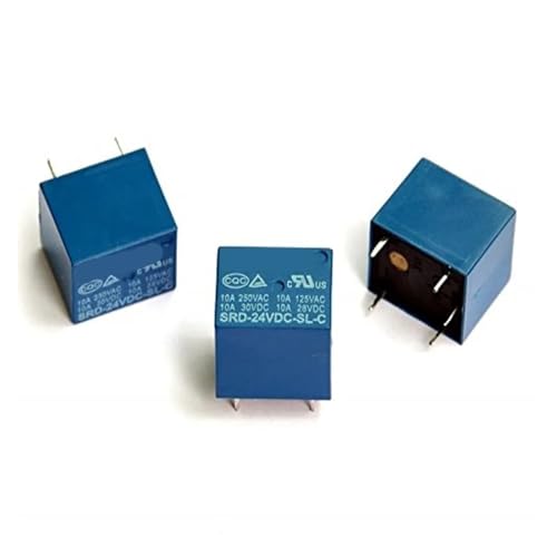 JAVJIYAI SRD-24VDC-SL-C 24VDC 10A 250 VAC Power Relay PCB Type T73-24V 5 feet SRD-24VDC-SL-C 10A 125V 50pcs JAVJIYAI SRD-24VDC-SL-C 24VDC 10A 250 VAC Power Relay PCB Type T73-24V 5 feet SRD-24VDC-SL-C 10A 125V 50pcs von JAVJIYAI
