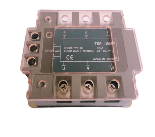 JAVJIYAI TSR-100AA Three-Phase SSR Solid State Relay Input 80-250VAC Load 24-380VAC JAVJIYAI TSR-100AA Three-Phase SSR Solid State Relay Input 80-250VAC Load 24-380VAC von JAVJIYAI