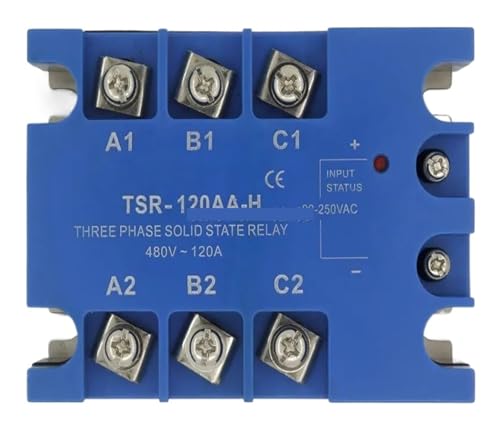 JAVJIYAI TSR-120AA-H Three Phase AC to AC 120A 90-480VAC solid State Relay/SSR TSR-120AA JAVJIYAI TSR-120AA-H Three Phase AC to AC 120A 90-480VAC solid State Relay/SSR TSR-120AA von JAVJIYAI
