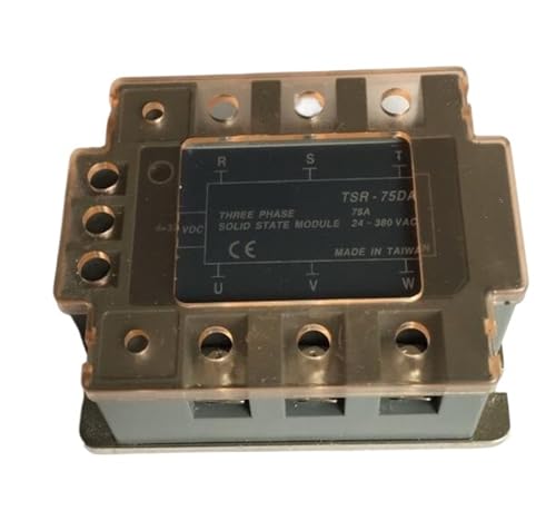 JAVJIYAI TSR-75DA Three-Phase SSR Input 4-32V DC Load 24-380V AC JAVJIYAI TSR-75DA Three-Phase SSR Input 4-32V DC Load 24-380V AC von JAVJIYAI