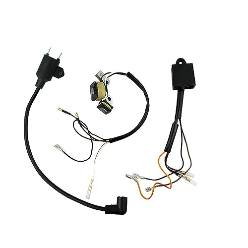 JAVON ET950 ET650 IE45 TG950 Mit Magnetzündspule Zündgerät Passend for Tiger Generator 450 W 650 W 800 W 950 W 1000 W 2-Takt Zündspulenmodul Magneto (Size : 3 pcs kit) von JAVON