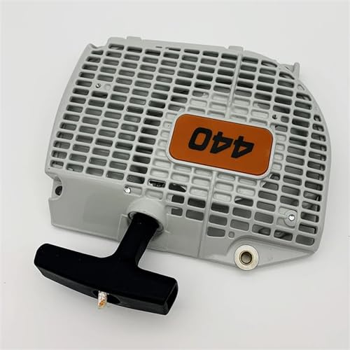 JAVON Rückstoß-Rücklauf-Zugstarter-Baugruppe for Stihl 044 MS440 046 MS460 MS 440 460#1128 080 2100 Kettensägen-Ersatzteile Rückstoß-Seilzugstarter von JAVON