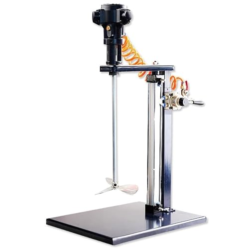 Farbmischer, pneumatische Farbmischmaschine, 5 Gallonen, automatischer Hub-Farbrührer, höhenverstellbar, Werkzeug for Mischen von Tintenbeschichtungen von JAVPTAV