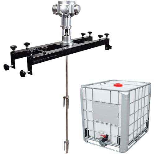 IBC-Luftrührwerke, pneumatische 1-Tonnen-Tankmischmaschine, Farbrührmaschine, klappbarer Propeller, for Mischen von Gips, Farbe, Mörtel, Kleber(Small Five) von JAVPTAV