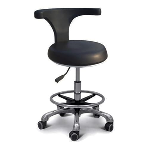 JAVPTAV Hocker, höhenverstellbar, 360 ° drehbar, Armlehne, Sattelstuhl aus PU-Leder, ergonomischer Assistenzhocker for Zahnarzt und Salon JAVPTAV Hocker, höhenverstellbar, 360 ° drehbar, Armlehne, Sattelstuhl aus PU-Leder, ergonomischer Assistenzhocker for Zahnarzt und Salon von JAVPTAV