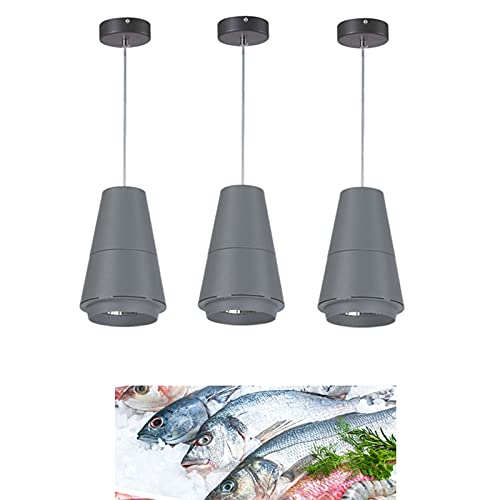 JAVPTAV Pendelleuchte for frische Lebensmittel for den Supermarkt, Lampe for Obst, Gemüse, Brot, Meeresfrüchte und Fleisch, Kronleuchter for Lebensmittel(Seafood Lamp) von JAVPTAV