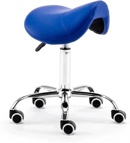 JAVPTAV Rollsattelhocker Stuhl Ledersattelhocker Bequemer Verstellbarer Rollstuhl Rollhocker JAVPTAV Rollsattelhocker Stuhl Ledersattelhocker Bequemer Verstellbarer Rollstuhl Rollhocker von JAVPTAV