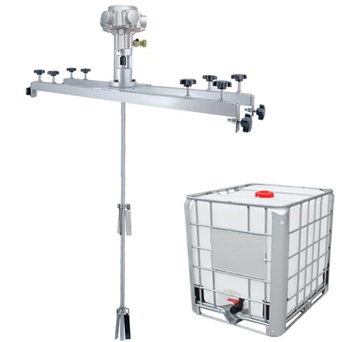 Luftrührwerk for IBC-Tank, 1000 l, 1/4 PS, 3/4 PS, pneumatischer Farbmischer, Farbrührmaschine, Faltpropeller oder Tintenlöser(5cylinders) von JAVPTAV