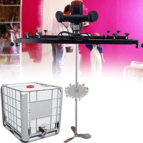 Pneumatischer Farbmischer, 3280 W, elektrische Tankmischmaschine, Hand-Schlammmischer for Mörtel, Farbe, Fugenmörtel, Gips, Dünnbettmörtel, Futterrührwerkzeug von JAVPTAV