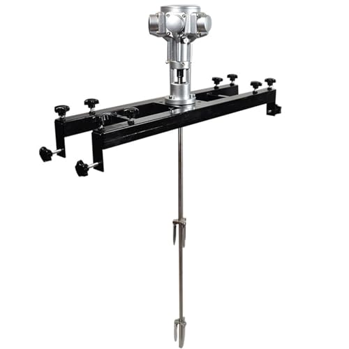 Pneumatischer Halterungsmischer, Air Mix Clip Farbmischer Spannwinkel Automatische Farbrührmaschine Tintenbeschichtungsmischwerkzeug(Small5cylinders) von JAVPTAV