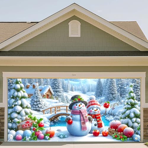 Schneemann Weihnachten Garagentor Abdeckung, Urlaub Banner für Innen Außen Dekor, Xmas Party Winter Schneemann Wanddekoration Garagentor Abdeckungen Eve New Year Winter Outdoor Indoor Hintergrund Schneemann Weihnachten Garagentor Abdeckung, Urlaub Banner für Innen Außen Dekor, Xmas Party Winter Schneemann Wanddekoration Garagentor Abdeckungen Eve New Year Winter Outdoor Indoor Hintergrund von JAWO