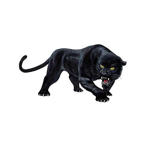 Autoaufkleber 3D Wasserdichte Panther Realistisch Aufkleber Vinyl-Abziehbilder Sticker Selbstklebende Aufkleber Auto Körper Fenster Aufkleber Styling Dekoration Aufkleber Motorhaube Aufkleber von JAWSEU