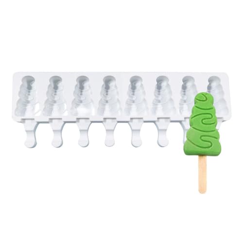 Eisformen Silikon Formen,8 Eis Stieleisformen,Weihnachten formen,BPA Frei Kuchen Eis am Stiel Backform, Popsicle Molds Set,Eiscreme form-Cake Pop Ice Lolly Mould Eis Selber Machen Dessertform Eisformen Silikon Formen,8 Eis Stieleisformen,Weihnachten formen,BPA Frei Kuchen Eis am Stiel Backform, Popsicle Molds Set,Eiscreme form-Cake Pop Ice Lolly Mould Eis Selber Machen Dessertform von JAWSEU