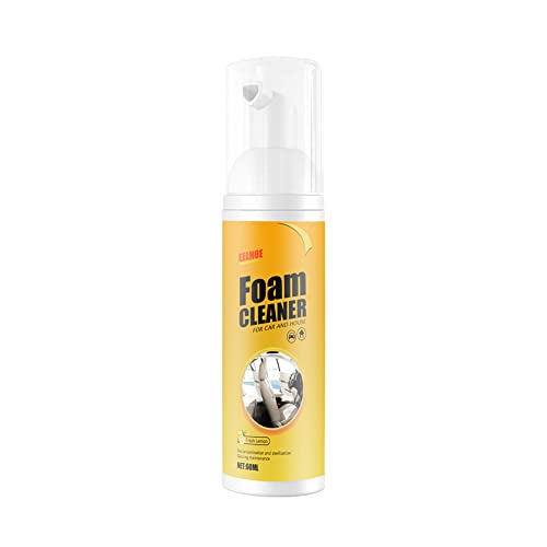 JAWSEU Amplesunshine Foam Cleaner, Multifunctional Car Foam Cleaner, 60ml Multipurpose Foam Cleaner Spray for Car and House Lemon Flavor Cleaning Kit, All-Purpose Household Cleaners von JAWSEU
