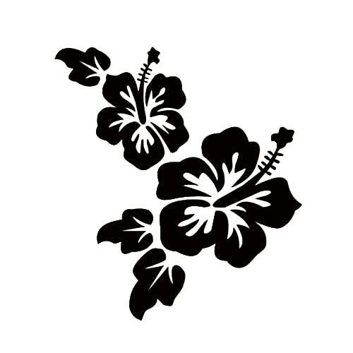 JAWSEU Autoaufkleber Blumen Blumenaufkleber Autotattoos Selbstklebend Aufkleber Fenster Wasserfest Autoaufkleber Autosticker Decal Aufkleber Sticker für Autos SUV LKW von JAWSEU