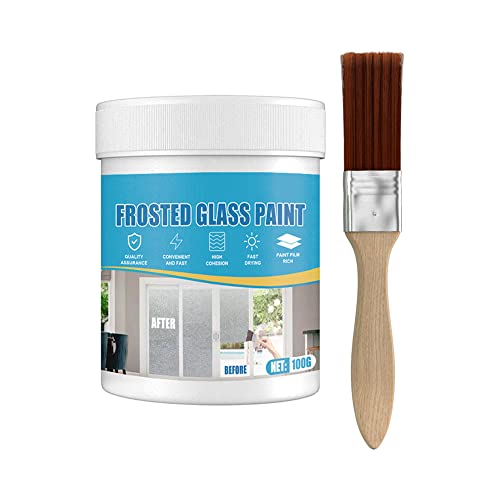 JAWSEU Door and Window Shading Frosted Glass Paint, Frosted Glass Spray Paint, Milchglasfarbe Frost-Sprühfarbe für Glas Frost-Sprühfarbe für Glastüren JAWSEU Door and Window Shading Frosted Glass Paint, Frosted Glass Spray Paint, Milchglasfarbe Frost-Sprühfarbe für Glas Frost-Sprühfarbe für Glastüren von JAWSEU