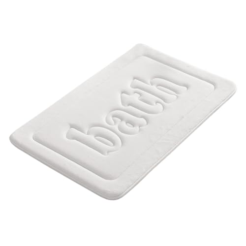 JAWSEU Fußmatte waschbar Eingangsteppich Saugstarke Türmatte Fußmatte 40cm x 60cm, waschbar Schmutzfangmatte Outdoor Türmatte Saisonale Winter Teppich Matten Küche Teppich Bodenmatte für Innen Außen von JAWSEU