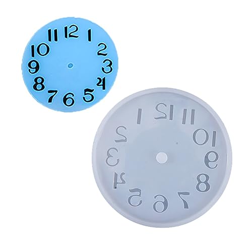 JAWSEU Uhr Harzformen Wanduhr Gießform, Epoxy Clock Silikonharz Form Kit Silikonformen Epoxidharz Uhr, Uhr Silikonform Uhr Harzformen Wanduhr Gießharz Resin Formen Uhren Selbst Gestalten JAWSEU Uhr Harzformen Wanduhr Gießform, Epoxy Clock Silikonharz Form Kit Silikonformen Epoxidharz Uhr, Uhr Silikonform Uhr Harzformen Wanduhr Gießharz Resin Formen Uhren Selbst Gestalten von JAWSEU