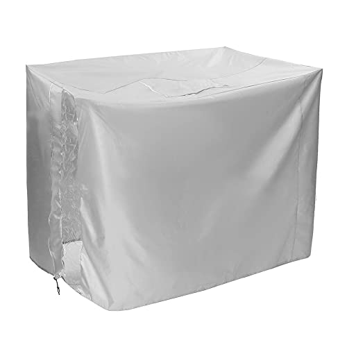 JAWSEU Wassertank Abdeckplane IBC Container Abdeckplane, 1000L IBC Container Cover, Mit Reißverschluss, Wassersperre und Staubschutztuch Schutzhaube Geeignet für IBC Tank, 116x100x120cm von JAWSEU