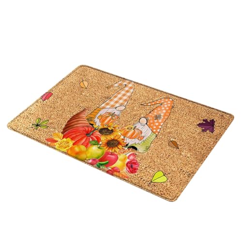 Schmutzfangmatte, Herbst Willkommen Fußmatte Home Fußmatte rutschfeste Bodenmatte Fußmatte Eingangsteppich Für Indoor Outdoor Dekorieren Maschinenwaschbar Thanksgiving Matte 40 x 60 cm Schmutzfangmatte, Herbst Willkommen Fußmatte Home Fußmatte rutschfeste Bodenmatte Fußmatte Eingangsteppich Für Indoor Outdoor Dekorieren Maschinenwaschbar Thanksgiving Matte 40 x 60 cm von JAWSEU