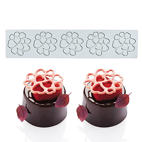 Silikonform Kuchen Fondant Formen Geometrie Fondant Silikonform Blumen Prägen Kuchen Fondant Formen 3D Silikon Backform für Kuchen Fondant Dekorieren Silikonform Kuchen Fondant Formen Geometrie Fondant Silikonform Blumen Prägen Kuchen Fondant Formen 3D Silikon Backform für Kuchen Fondant Dekorieren von JAWSEU