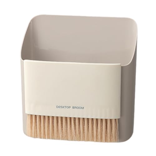 Tischbesen Besen und Kehrschaufel Set Schaufel und Besen Set, Mini Kehrblech und Handfeger Besen, Handbesen mit Kehrschaufel Mini Besen Tischfeger Tischbürste Krümelbürste Kehrbesen von JAWSEU