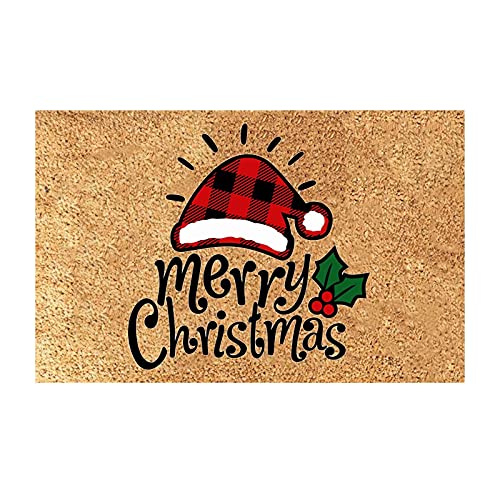 Fußmatte Weihnachten Teppich GNOME Matte Teppich Bodenmatte Saisonale Teppich für Indoor Outdoor Schlafzimmer, Flur Wohnzimmer Boden, Küche Badezimmer von JAXICH
