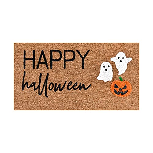 Halloween Dekoration Fußmatte Halloween Teppich Dekoration Gummimatte Türmatte für Innen- und Schützen Außen Küchenboden Flur Wohnkultur,40x60cm von JAXICH