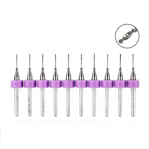10 Stück 0,75 mm/Micro PCB Fräsmaschine Bohrer. von JAXU CWN 'ART