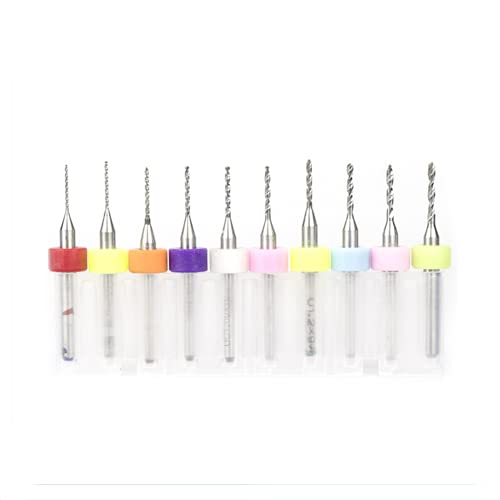 10 Stück 1,15 mm Leiterplatten-Bohrer-Set Hartmetall-Leiterplatten-Bohrer 10 Stück 1,15 mm Leiterplatten-Bohrer-Set Hartmetall-Leiterplatten-Bohrer von JAXU CWN 'ART