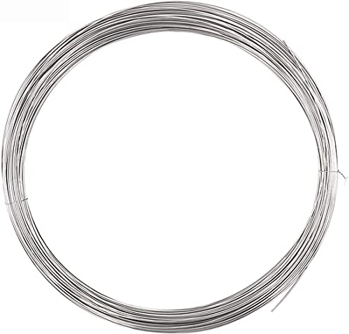 304 Edelstahldraht Einzelstrang weicher Einzeldraht (Durchmesser: 0,35 mm) (Länge: 100 m) von JAXU CWN 'ART