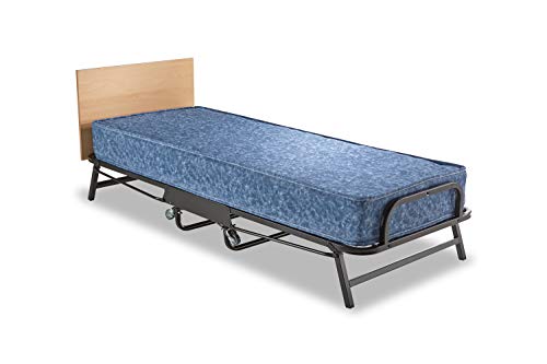 JAY-BE Klappbett, Metall, Schwarz, 90 x 190 cm von JAY-BE