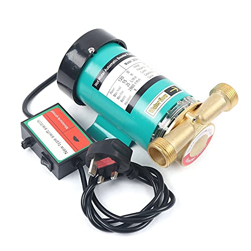 120W Pressure Booster Pump Home Garden Water Pump Shower Taps Booster Automatic On-Off Pressure Control Switch Pump Machine von JAYEUW