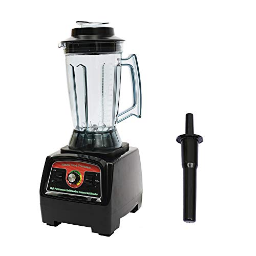 2800W Stand Mixer High Speed Mixer Mixer für Küche, Edelstahl Countertop Smoothie Mixer, 3.9L 5700 rpm, 2-in-1 Klinge, ideal für Smoothies, Shakes und gefrorene Getränke von JAYEUW