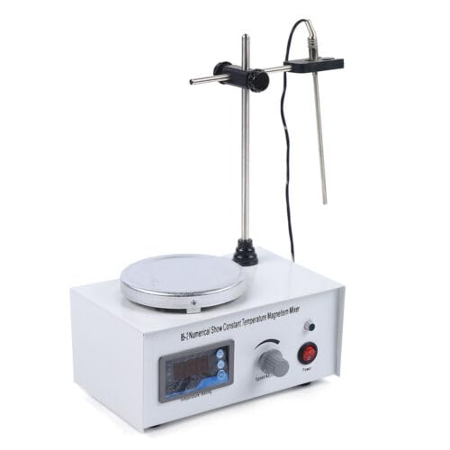 JAYEUW Magnetischer Rührer 85-2 Magnetrührer mit Heizplatte Labor Magnetrührer 1000ml Digital Magnetmischer 25W Digitale Anzeige Temperaturanzeige und Geschwindigkeitsanpassung JAYEUW Magnetischer Rührer 85-2 Magnetrührer mit Heizplatte Labor Magnetrührer 1000ml Digital Magnetmischer 25W Digitale Anzeige Temperaturanzeige und Geschwindigkeitsanpassung von JAYEUW