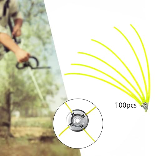 JAYIOLA 100 Stück Schnur Trimmer Line Yellow Cutter Strimmer Linie Eater String JAYIOLA 100 Stück Schnur Trimmer Line Yellow Cutter Strimmer Linie Eater String von JAYIOLA